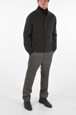 Wool and Cashmere Peacoat