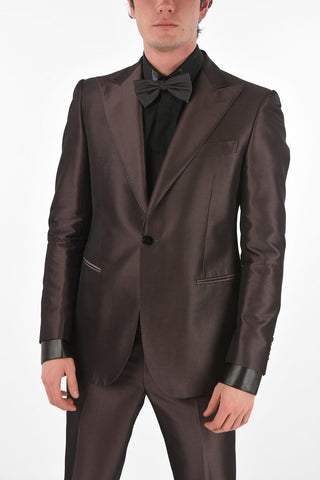Pinstriped Tuxedo with Waistcoat