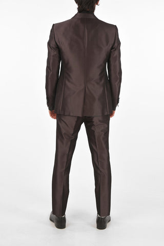 Pinstriped Tuxedo with Waistcoat