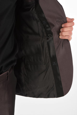 Pinstriped Tuxedo with Waistcoat