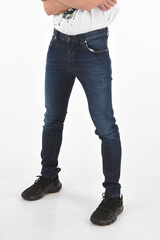 slim fit racer jeans