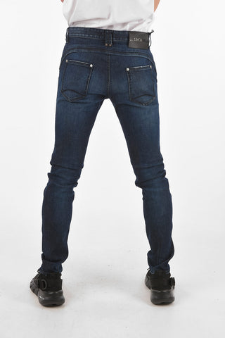 slim fit racer jeans