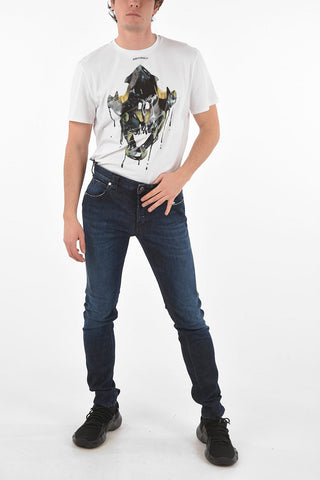 slim fit racer jeans