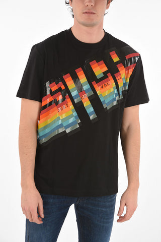 Crew Neck Printed Logo T-Shirt