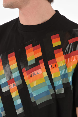 Crew Neck Printed Logo T-Shirt