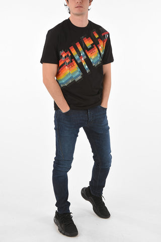 Crew Neck Printed Logo T-Shirt