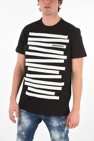 printed CIGARETTE FIT T-Shirt
