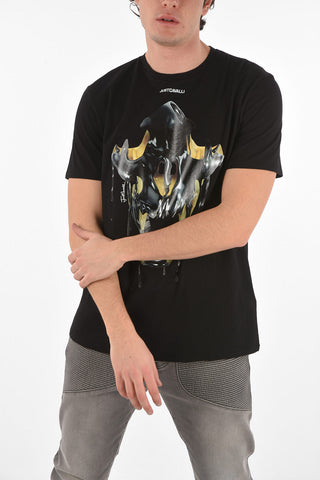 crew-neck t-shirt with print