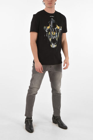 crew-neck t-shirt with print