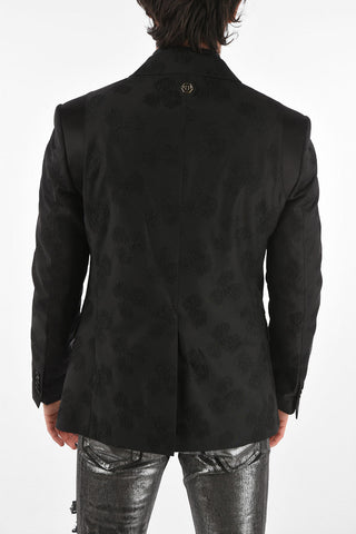 HOMME center vent notch lapel 2-button ANOTHER BATTLE blazer