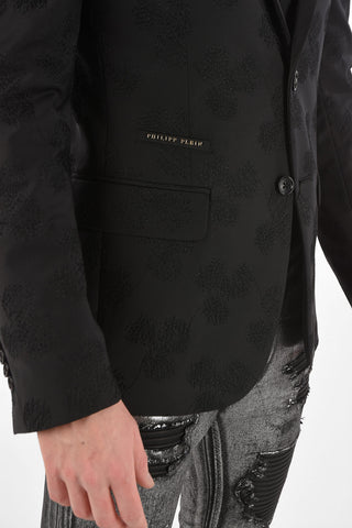HOMME center vent notch lapel 2-button ANOTHER BATTLE blazer