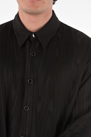 classic collar printed shirt