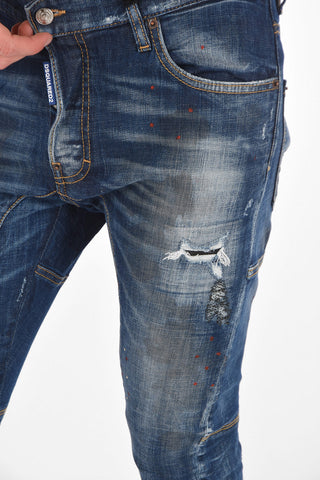 Jeans TIDY BIKER effetto vintage 15cm