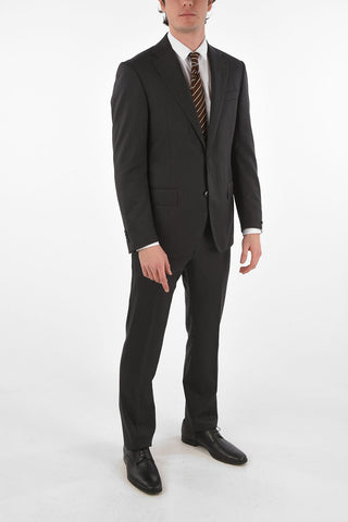Virgin Wool Herringbone LEADER Suit