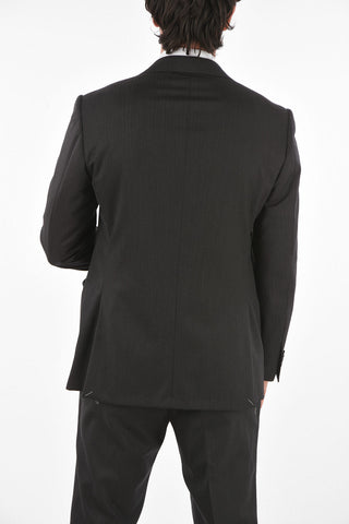 Virgin Wool Herringbone LEADER Suit
