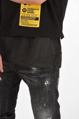 T-shirt EXTRA SEXY DOMINATE YOUR SPORT con Canotta Abbinata