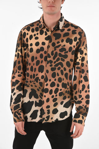 Animal Patterned Shaded Shirt