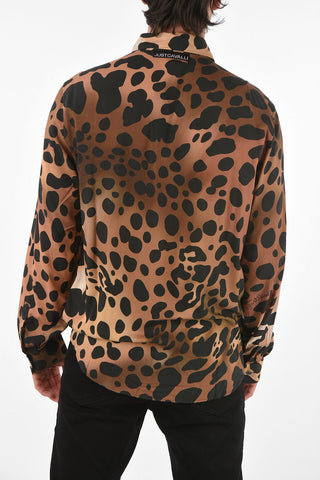 Animal Patterned Shaded Shirt