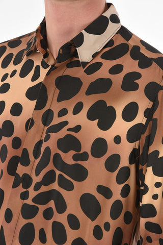 Animal Patterned Shaded Shirt