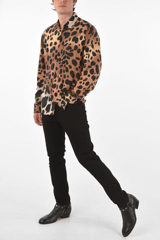 Animal Patterned Shaded Shirt