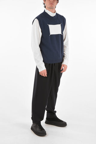 MM10 Sleeveless Crewneck Sweater