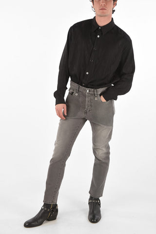17cm mid waist regular fit jeans