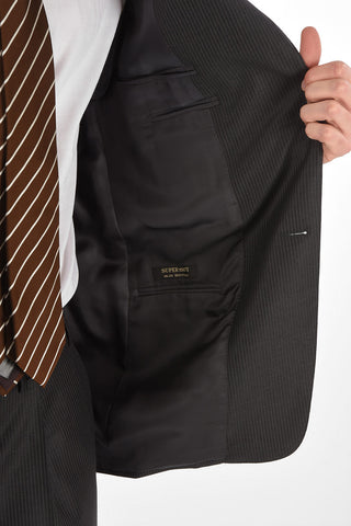 2-Piece Pinstriped MANTUA Suit