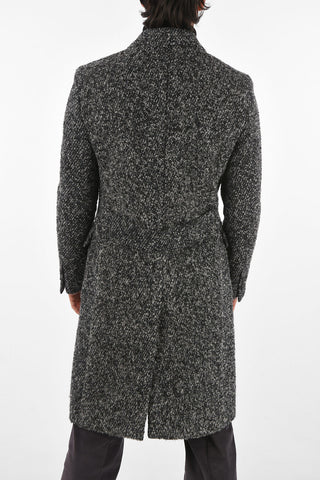 CC COLLECTION Cappotto 3 Bottoni in Lana Bouclé