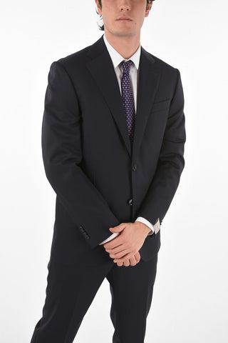 Virgin Wool Single Breasted LEADER Suit