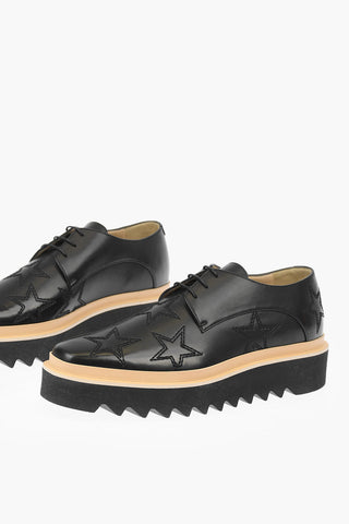 Derby PETER in Ecopelle con Ricamo Stelle