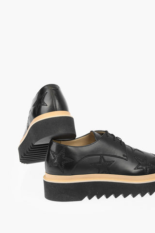 Derby PETER in Ecopelle con Ricamo Stelle