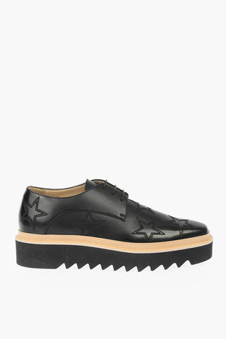 Derby PETER in Ecopelle con Ricamo Stelle