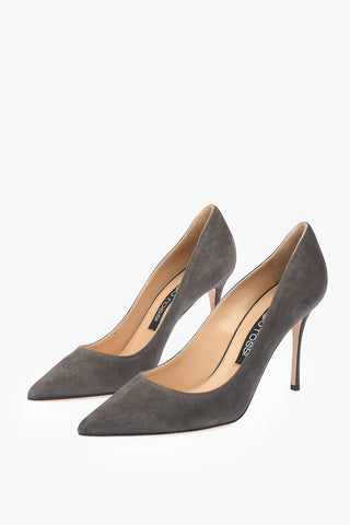 9cm Suede Leather GODIVA Pumps
