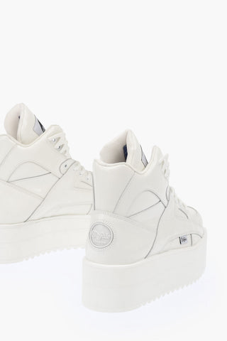 JUNYA WATANABE COMME DES GARCONS Laquered Leather Chunky Sneakers
