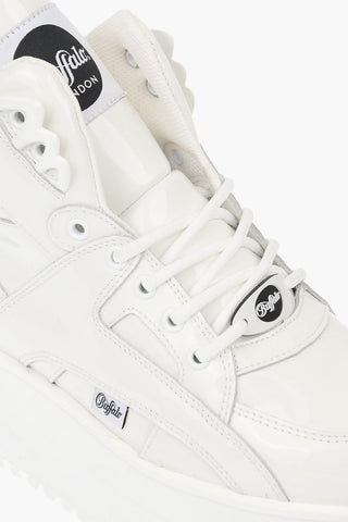 JUNYA WATANABE COMME DES GARCONS Laquered Leather Chunky Sneakers