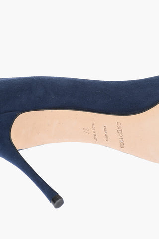 9cm Suede Leather GODIVA Decolletè