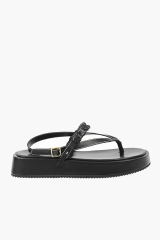 3,5cm Leather CARGO PECE Sandals with Platform