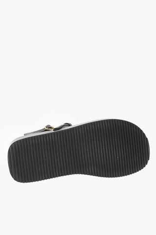 3,5cm Leather CARGO PECE Sandals with Platform
