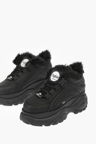 JUNYA WATANABE Lined Leather Sneakers