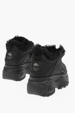 JUNYA WATANABE Lined Leather Sneakers