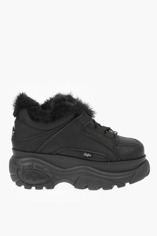 JUNYA WATANABE Lined Leather Sneakers
