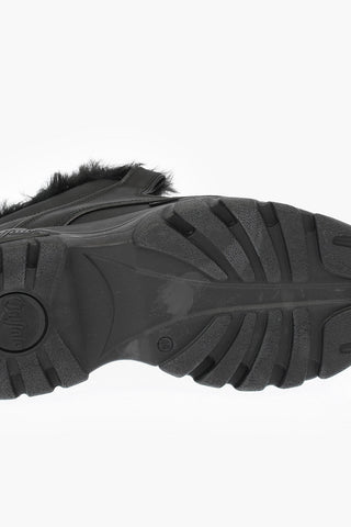 JUNYA WATANABE Lined Leather Sneakers