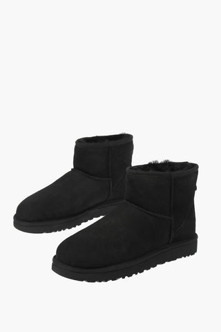 Suede Leather W CLASSIC  MINI II Ankle Boots
