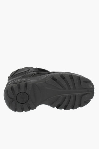 Leather Sneakers with Platform 6cm