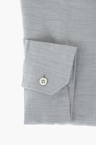 SLIM FIT Herringbone Cotton Shirt
