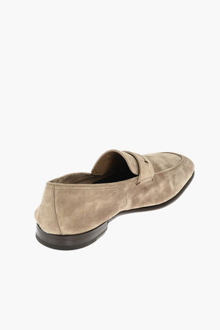 EZ LUXURY suede leather L'ASOLA loafers