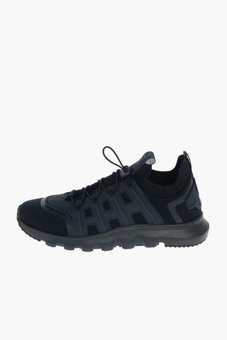 ZZEGNA sneakers in lana e ecopelle