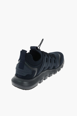 ZZEGNA sneakers in lana e ecopelle