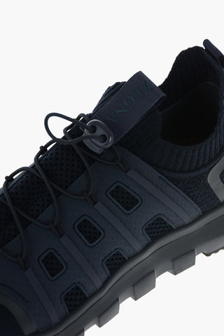 ZZEGNA sneakers in lana e ecopelle