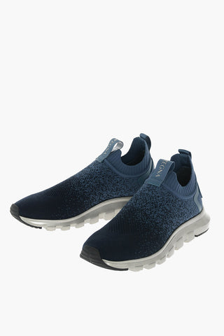 ZZEGNA Shaded fabric socks slip on